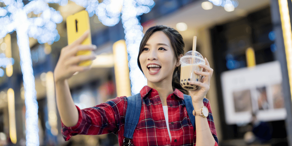 社交媒体时代的珍珠奶茶文化